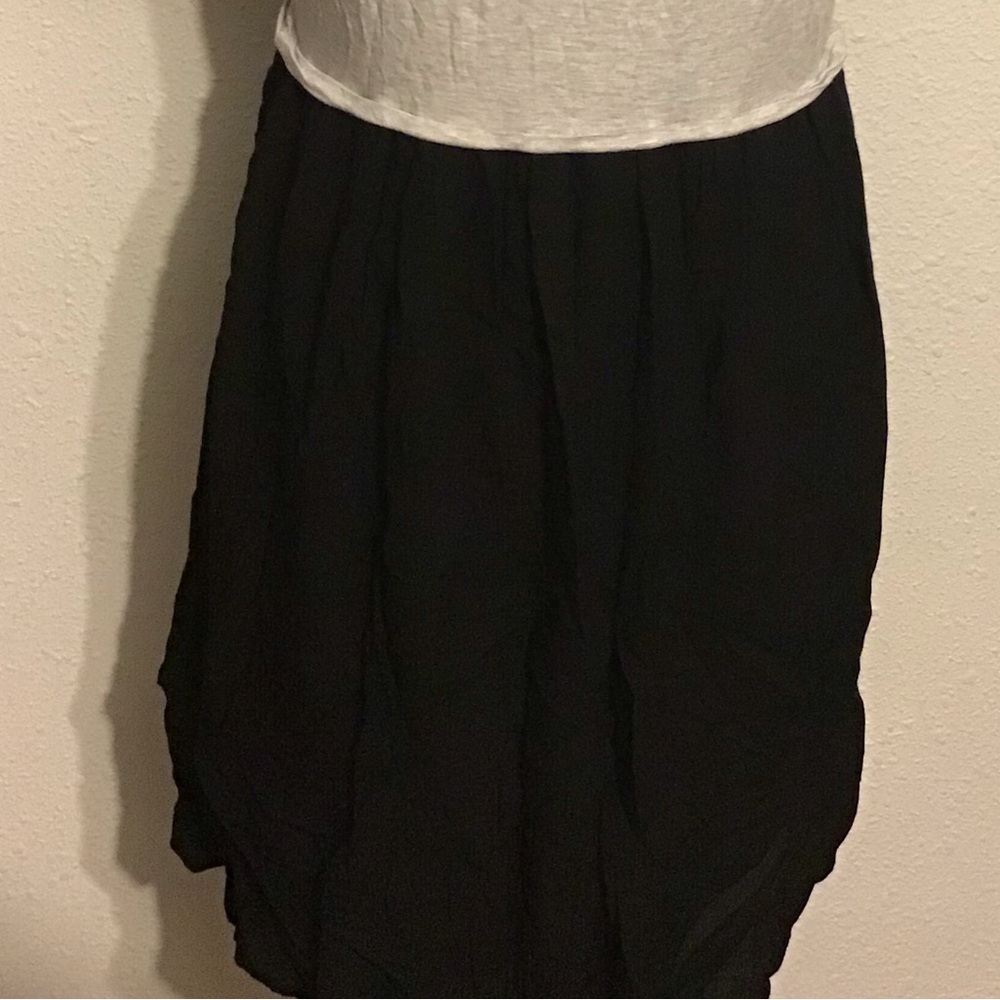 Cupio black/gray midi dress size large - Picture 6 of 6